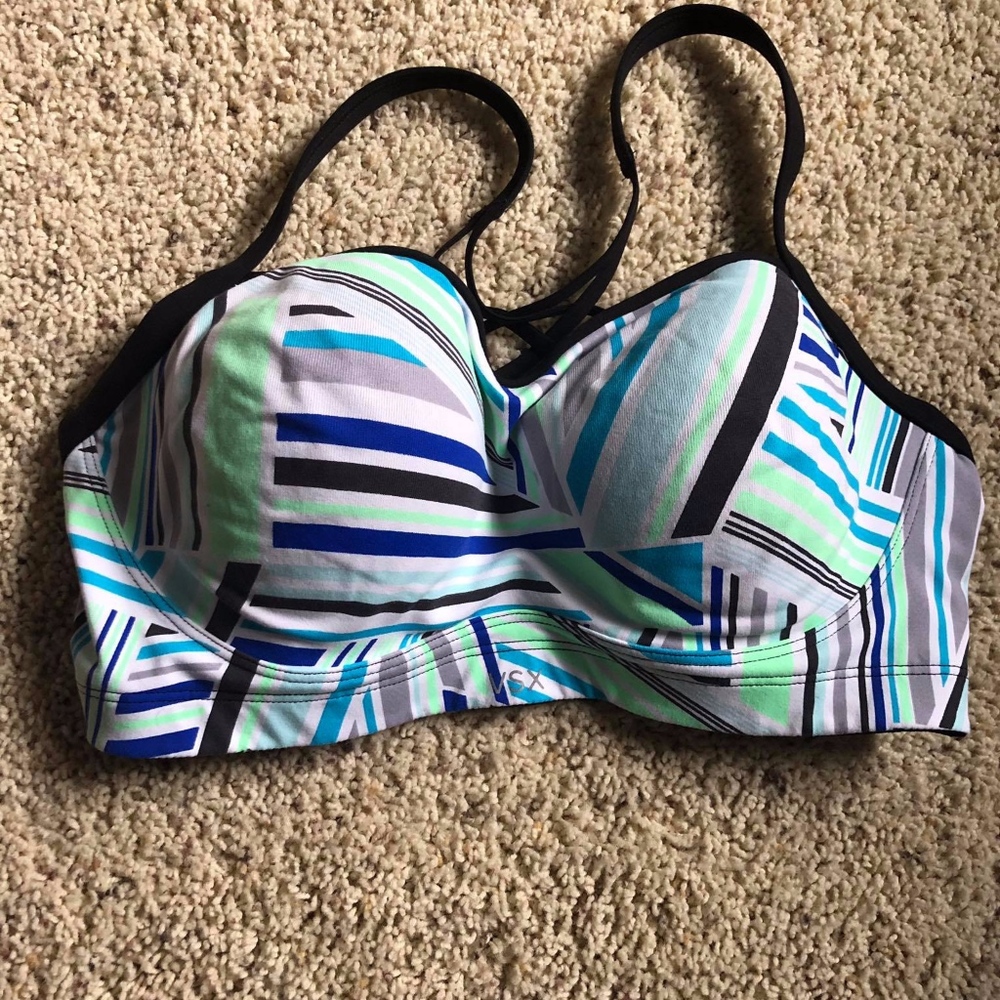 Victoria's Secret Sports Bra 34DD Muti color